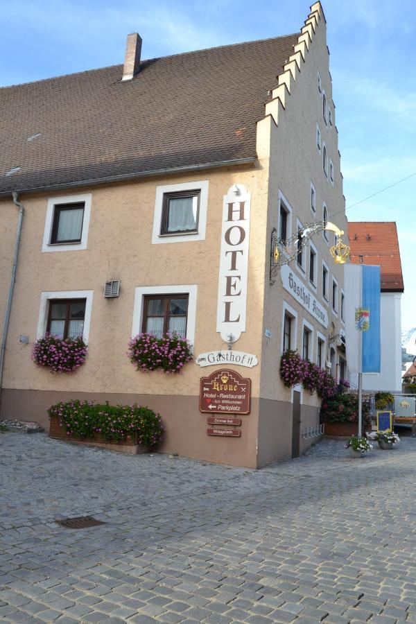 Hotel-Gasthof Krone Greding Kültér fotó